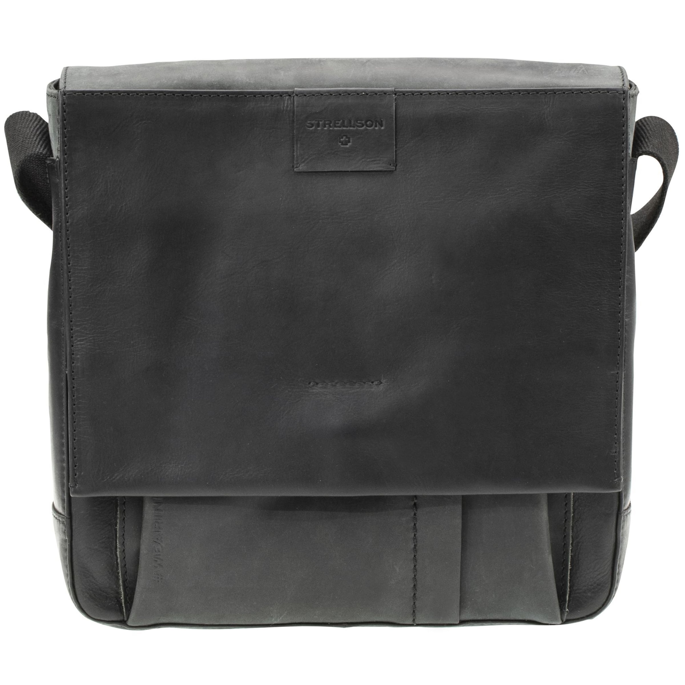 STRELLSON - Bolso de hombro 'Brick Lane' en gris: frente
