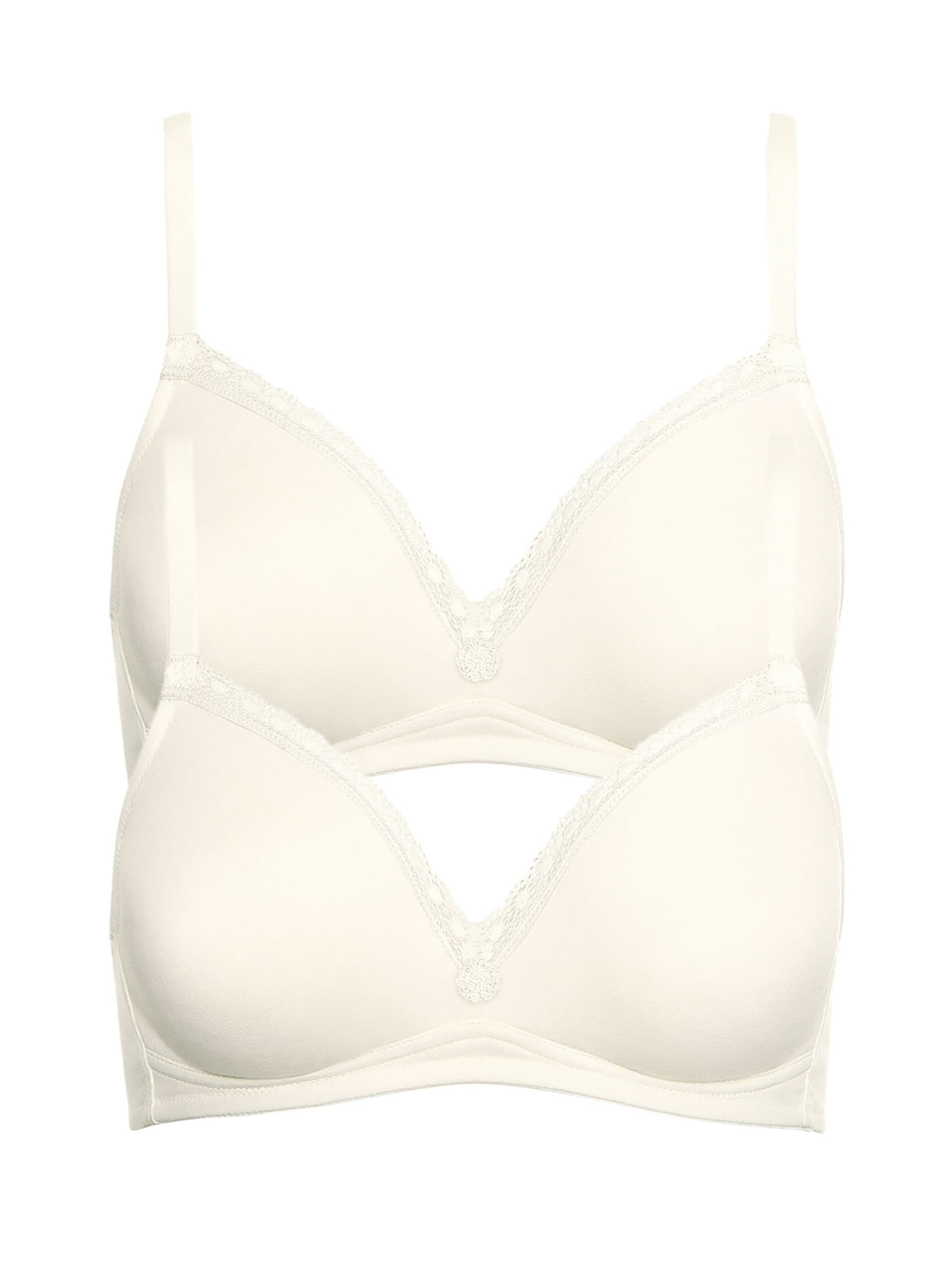 Lisca Triangle Bra 'Ines' in Beige: front