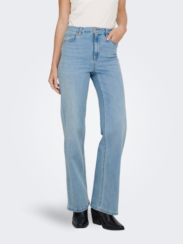 Wide leg Jeans 'ONLJUICY-WAUW' de la ONLY pe albastru: față