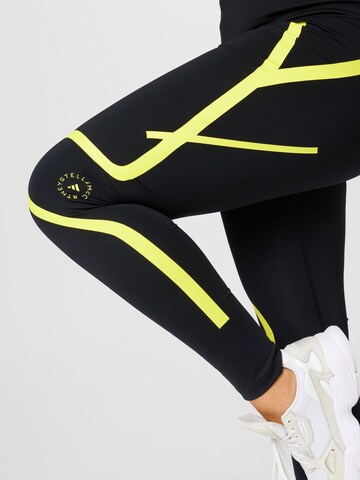 Skinny Pantaloni sportivi 'Truepace ' di ADIDAS BY STELLA MCCARTNEY in nero