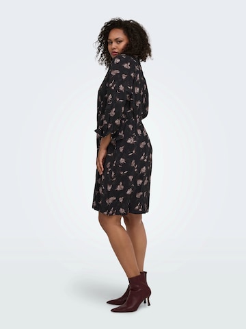ONLY Carmakoma Shirt Dress 'CARRIE' in Brown