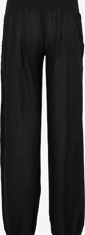 malito more than fashion Harem Pants in Black: front