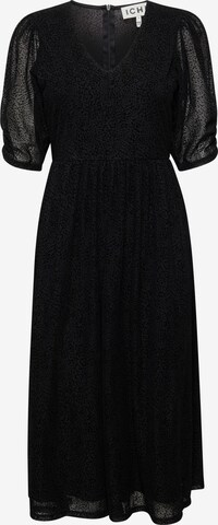 Robe 'Ihjalani' ICHI en noir : devant