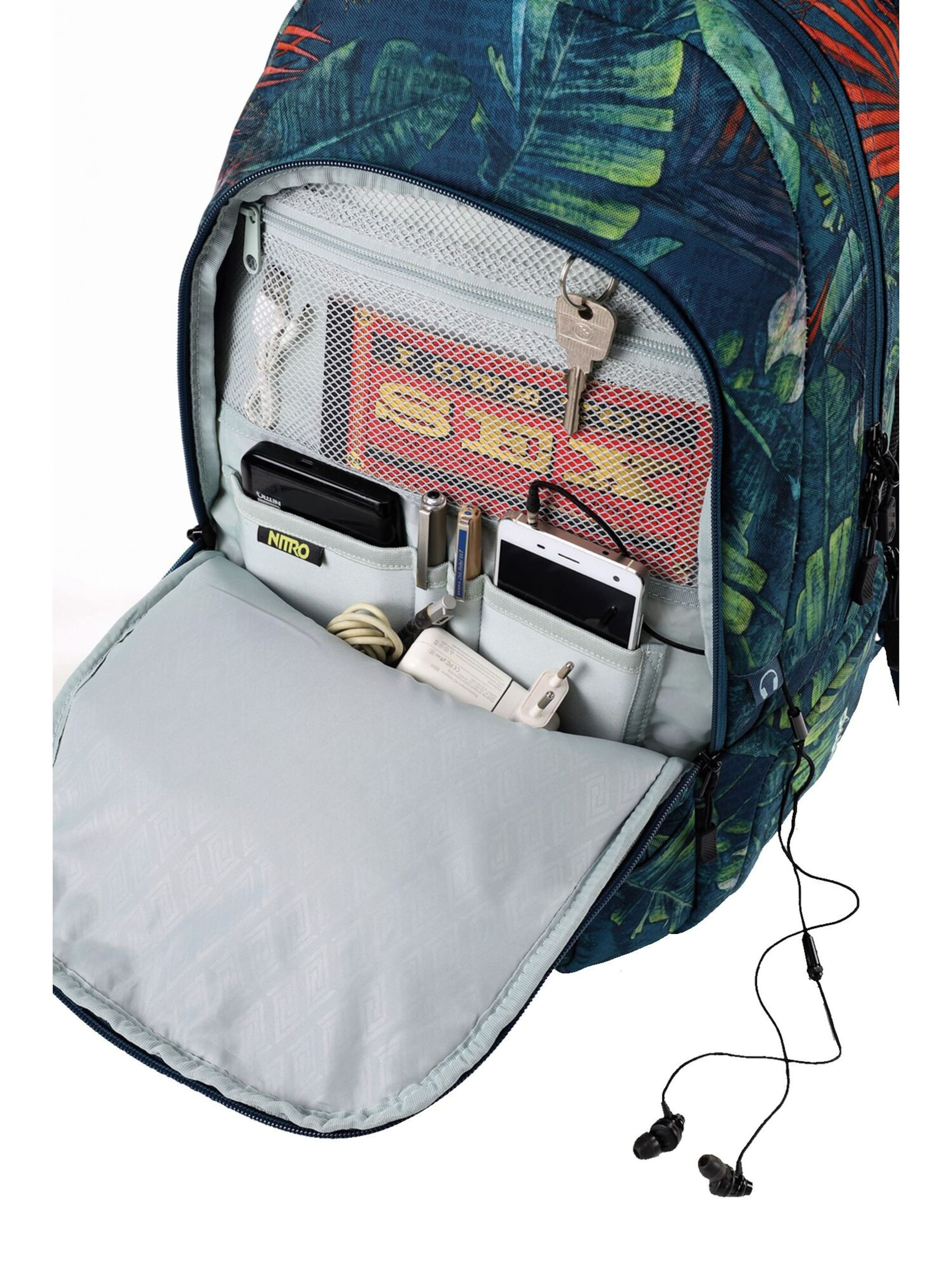 NITRO Backpack 'Set Stash' in Green