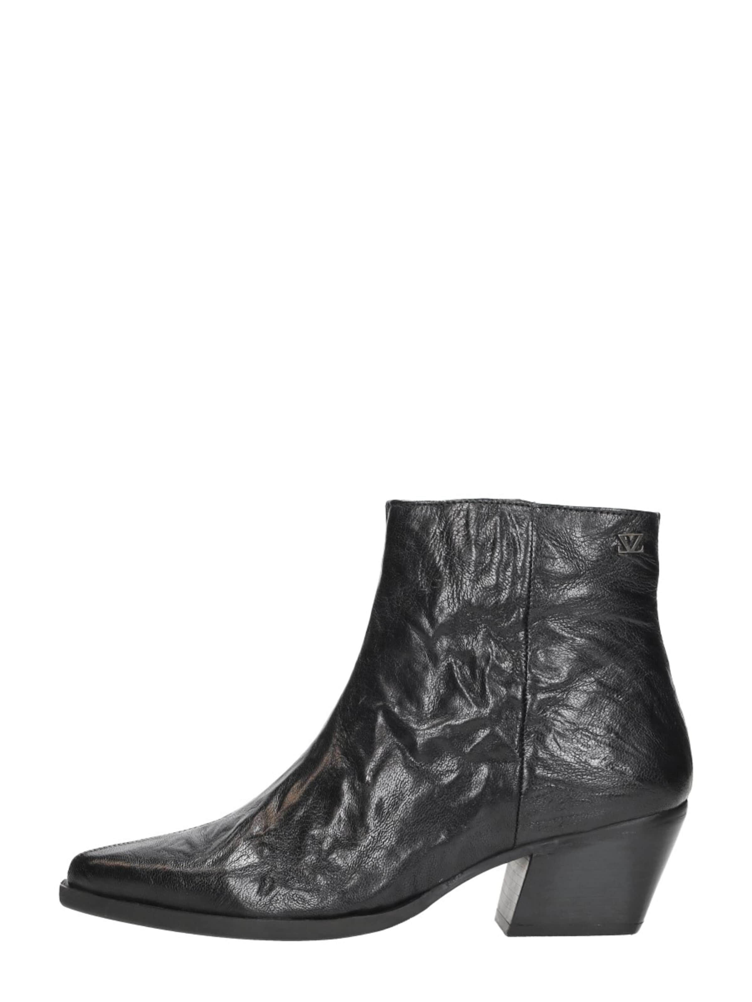 LAZAMANI Boots 'River' in Black: front