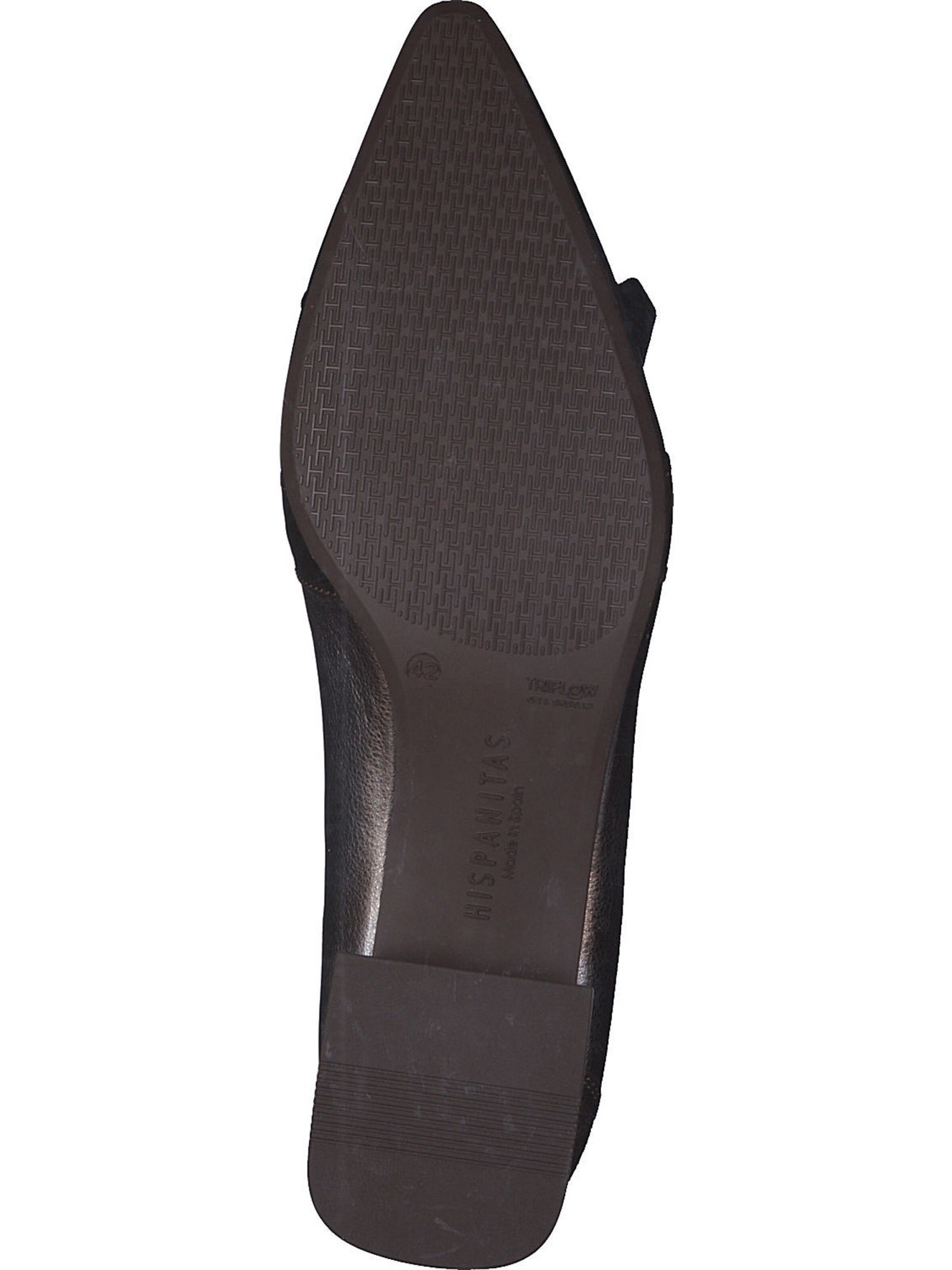 Hispanitas Classic Flats 'Dali-I2' in Brown