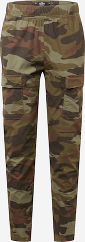 HOLLISTER Regular Cargo trousers in Green: front
