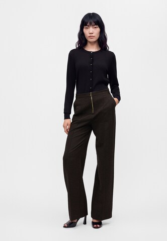 PATRIZIA PEPE - Loosefit Pantalón plisado en marrón