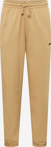 LEVI'S ® Broek 'Red Tab Sweatpant' in Bruin: voorkant