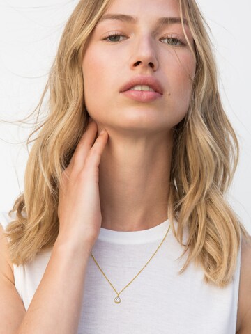 day berlin Kette 'Stone'‌‌ in Gold: Vorderseite