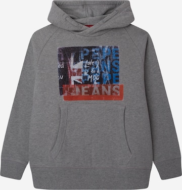 Pepe Jeans Sweatshirt 'OMAR' in Grey: front