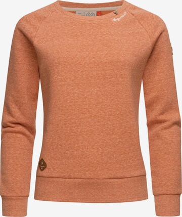 Ragwear Sweatshirt 'Johanka' i brun: framsida