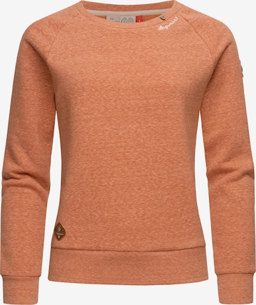Ragwear Sweatshirt 'Johanka' in Brown: front