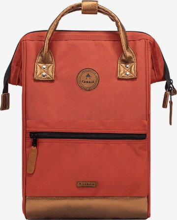 Cabaia Backpack in Orange: front