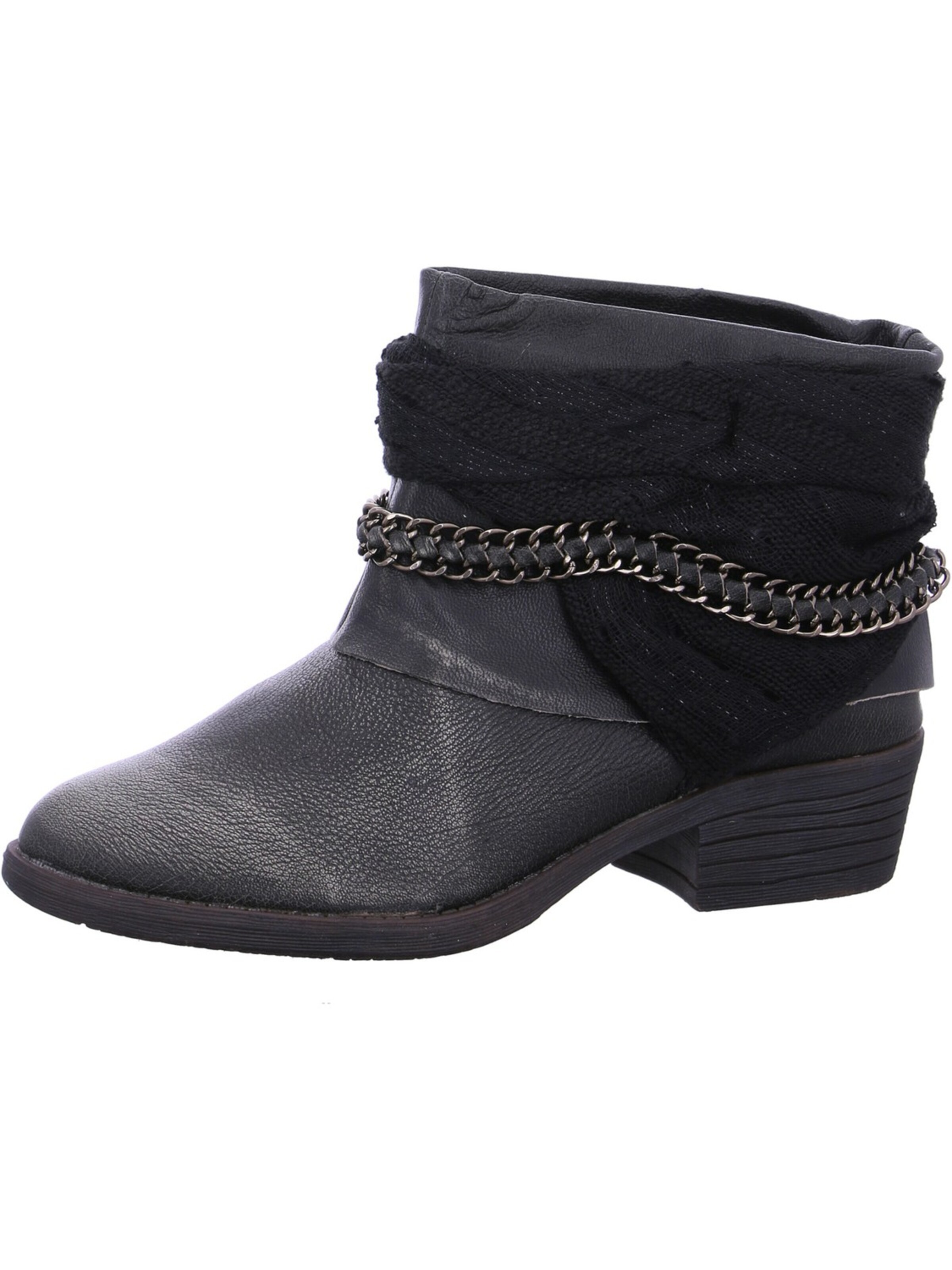 Laufsteg München Ankle Boots in Black: front