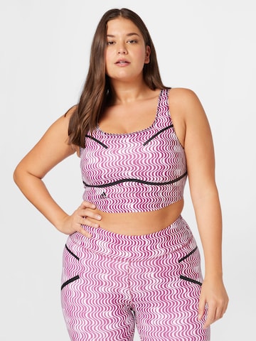 ADIDAS BY STELLA MCCARTNEY Sporttop 'Truepurpose Printed ' in Roze: voorkant