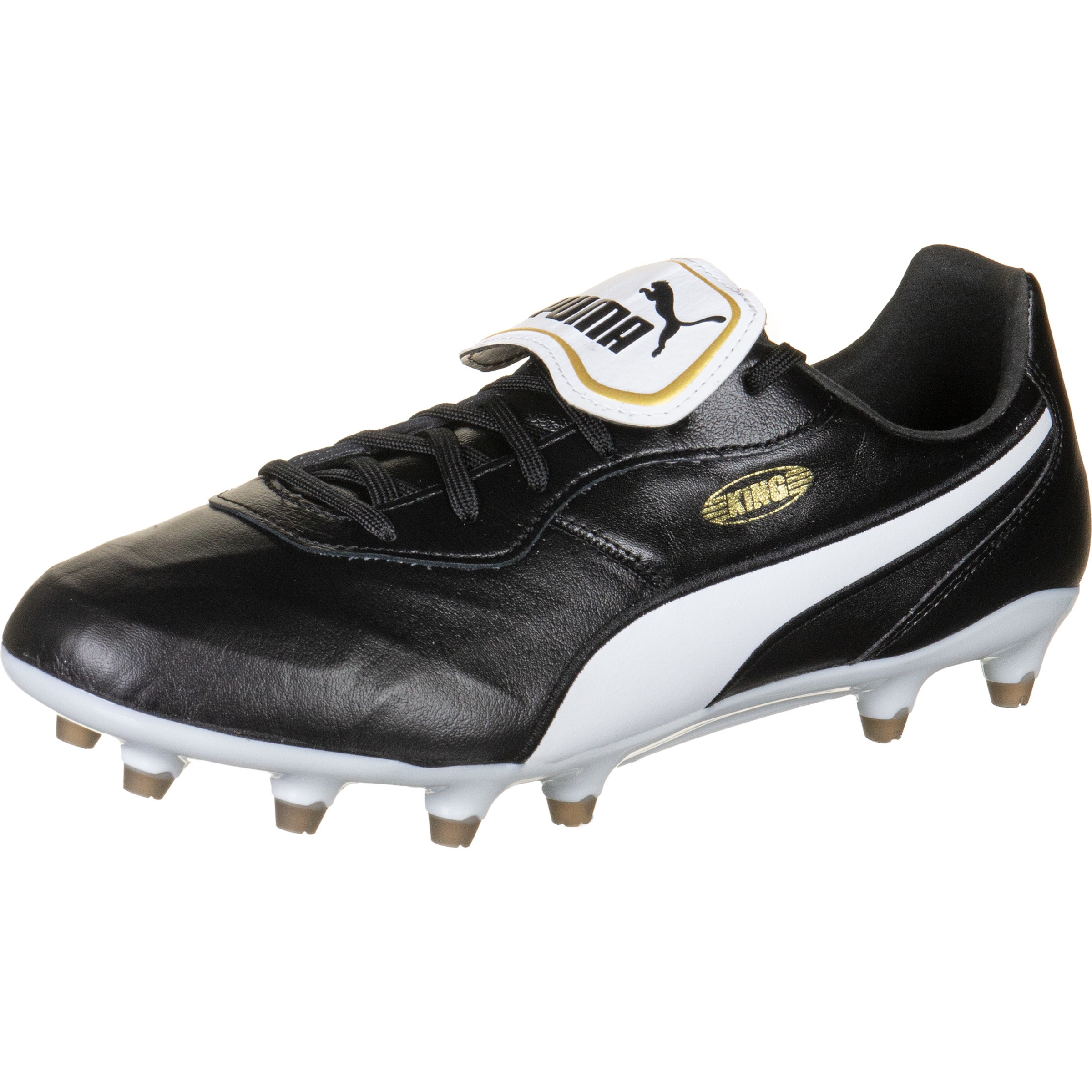 PUMA Παπούτσι ποδοσφαίρου 'King Top FG' σε μαύρο: μπροστά