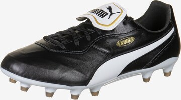 Chaussure de foot 'King Top FG' PUMA en noir : devant