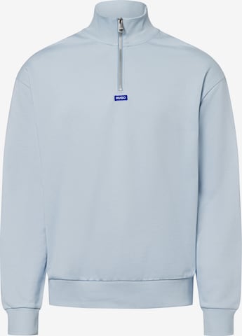 HUGO Sweatshirt 'Neeler' in Blue: front