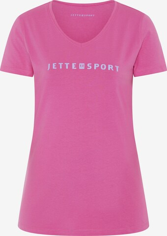 Jette Sport T-Shirt in Pink: predná strana