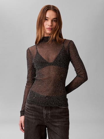 melns Calvin Klein Jeans T-Krekls: no priekšpuses