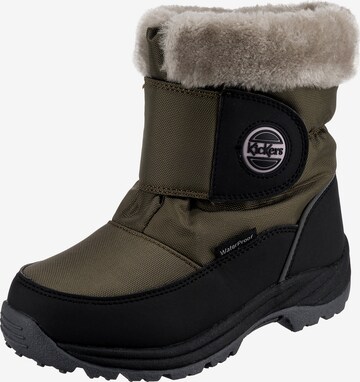 Kickers Snow Boots 'WPF' in Green: front