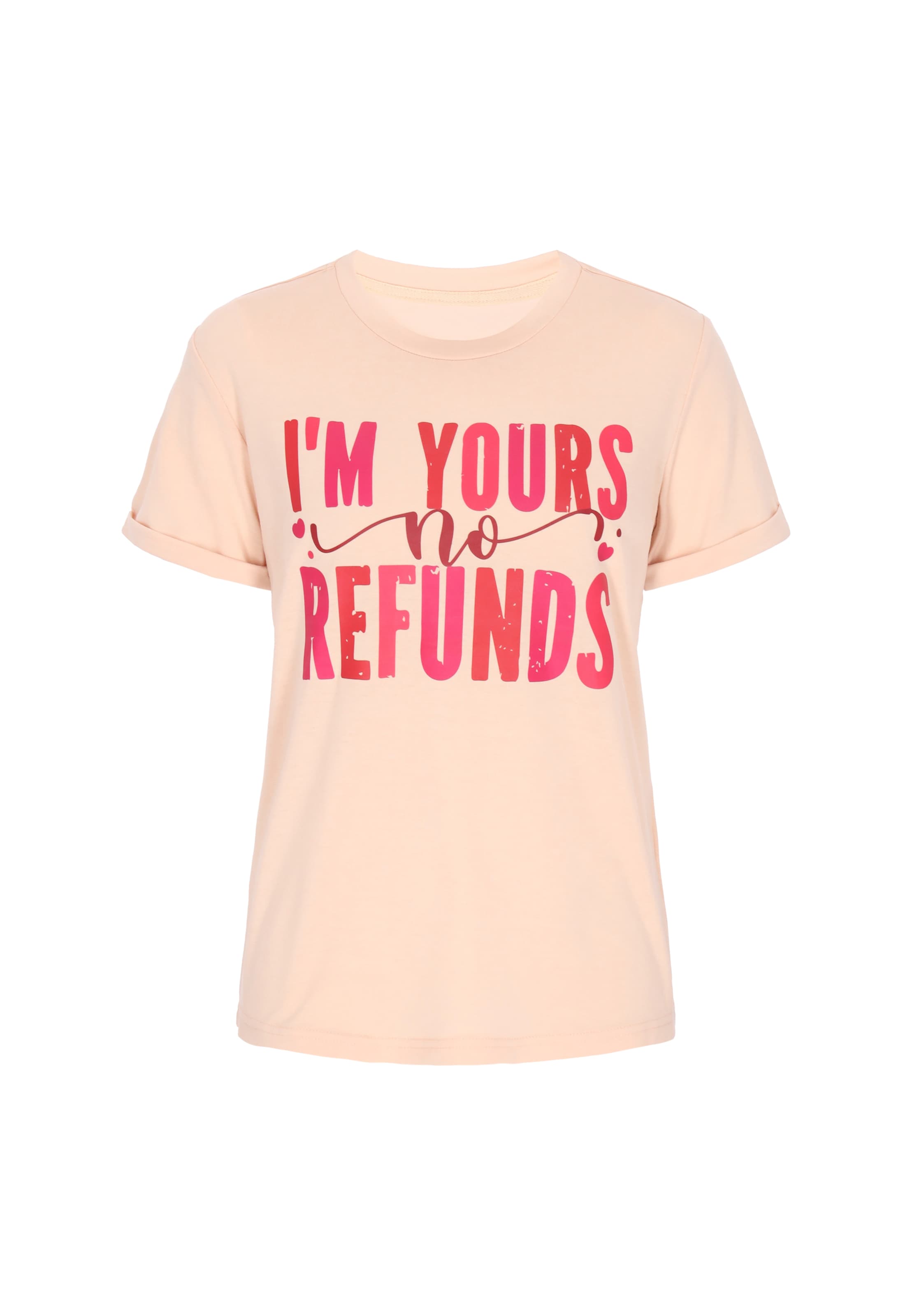 T-shirt 'Fashion Look' NALLY en beige : devant