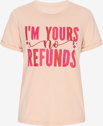 NALLYMajica 'Fashion Look' - bež boja: prednji dio