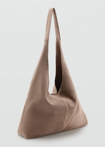 MANGO TEEN Shopper 'Safarit' in Braun