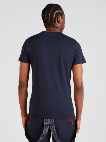 T-Shirt 'Lodge' Petrol Industries en bleu