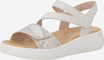 Sandales ' D3L51 ' REMONTE en beige : devant