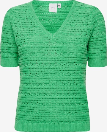 ICHI Sweater 'IHMARION' in Green: front