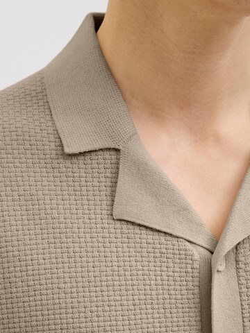 JJ Rebel Strickjacke 'JREBWALKER' in Beige