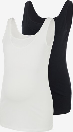 MAMALICIOUS Top 'Sia Nell' - černá / bílá, Produkt