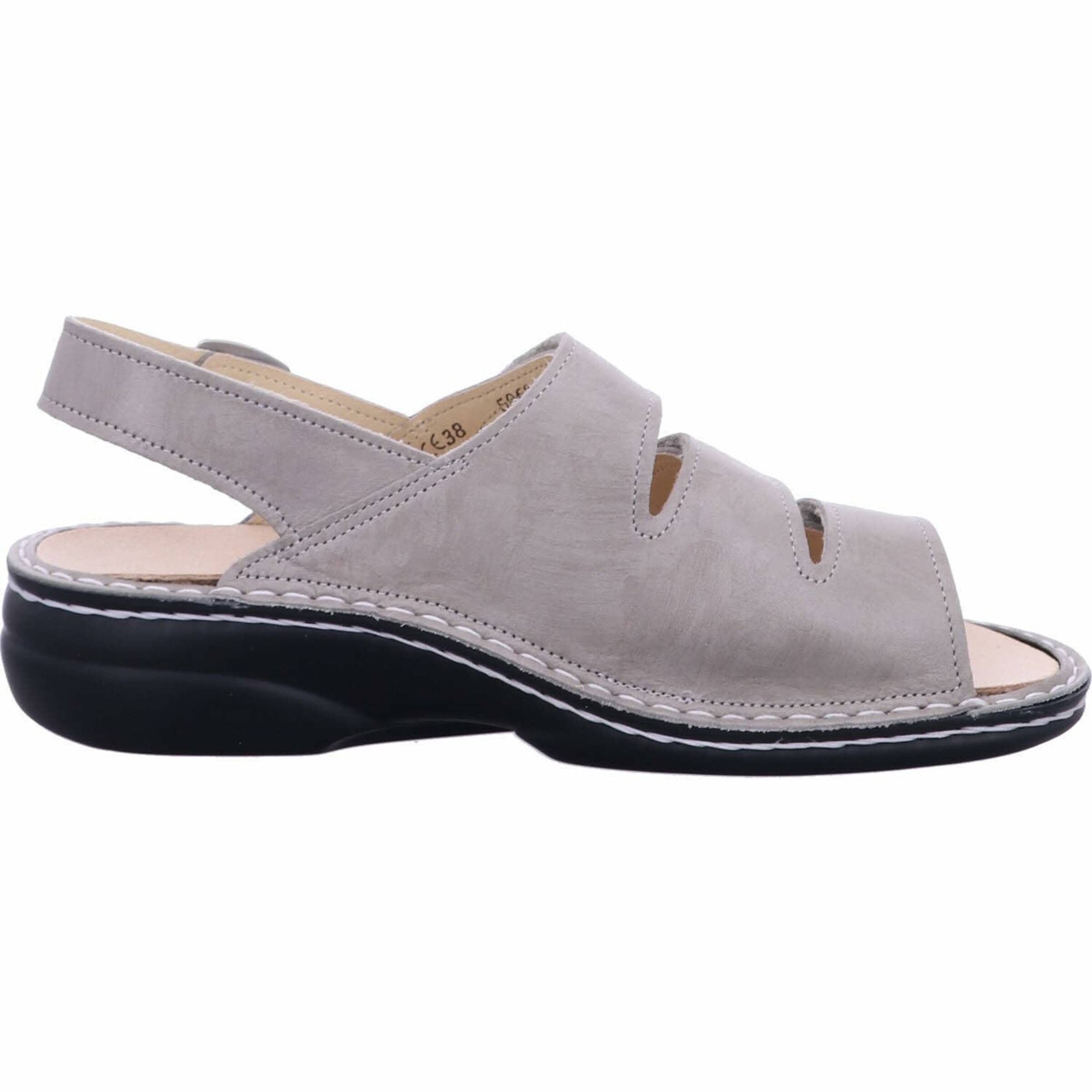 Finn Comfort Sandal in Beige