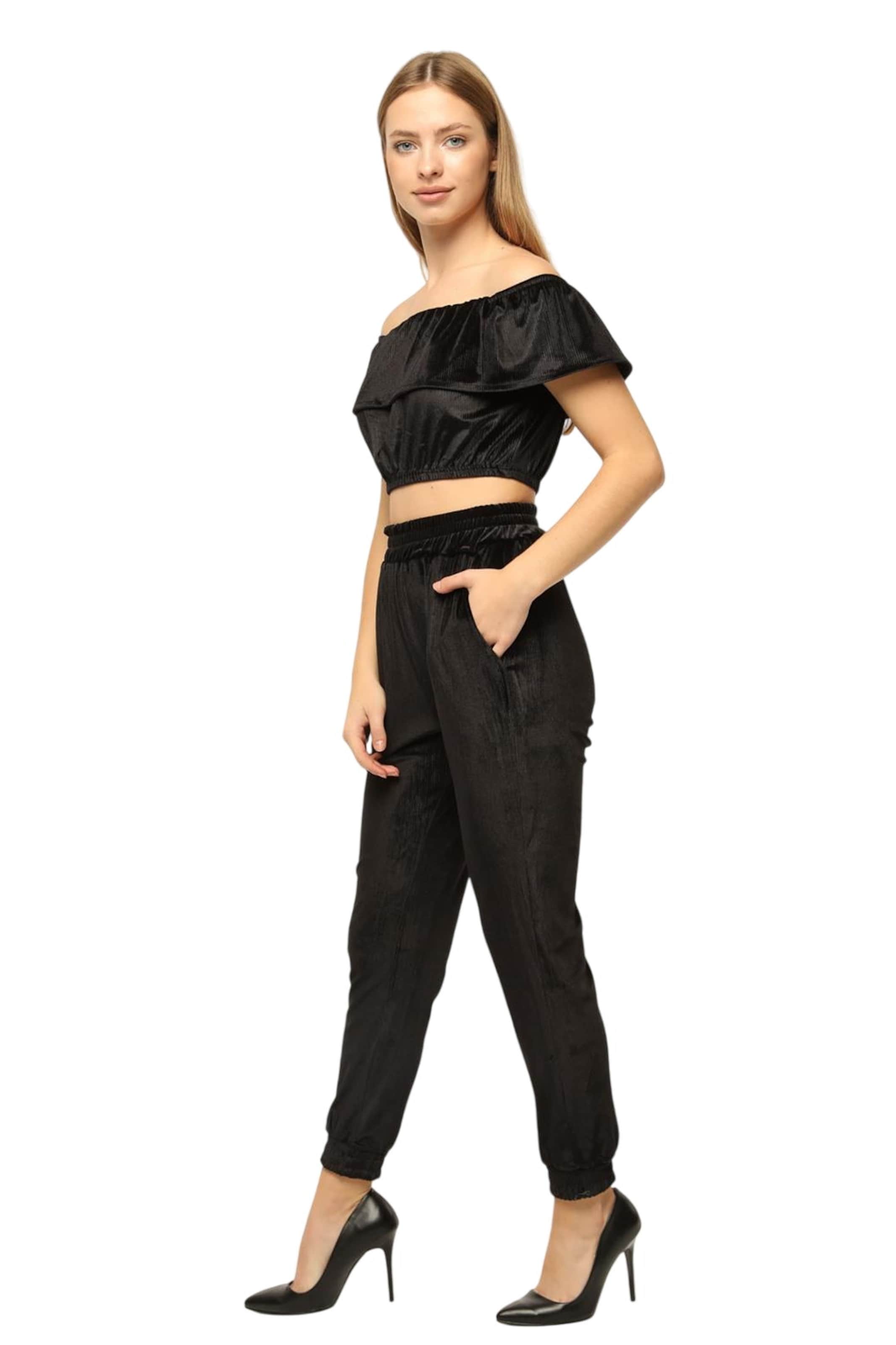 HOME STORE Bluse in Schwarz