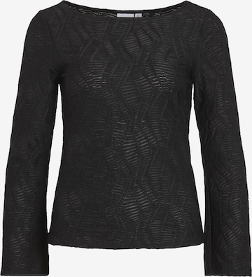 VILA - Camiseta en negro: frente