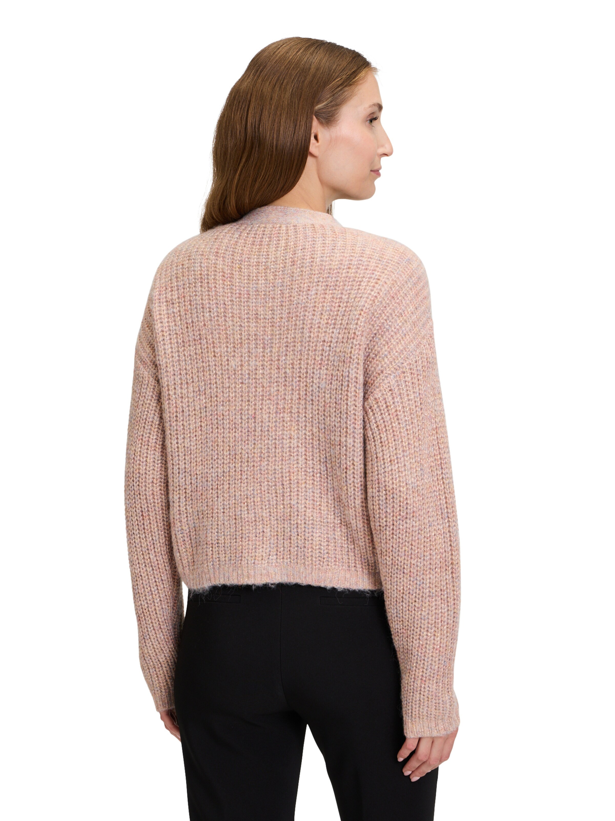 Cartoon Gebreid vest in Roze