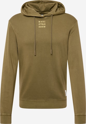 Sweat-shirt Marc O'Polo DENIM en vert : devant