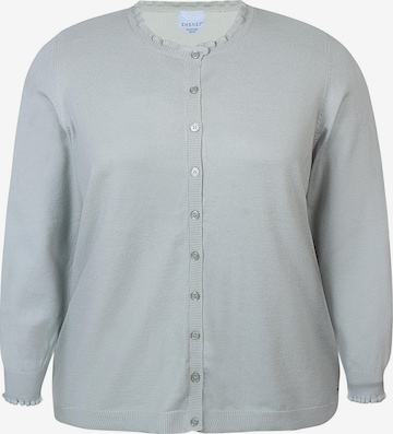 Zhenzi Strickjacke 'Kogle 1163' in Grün: Vorderseite