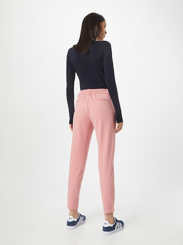 Slimfit Pantaloni con pieghe 'LISA' di OBJECT in rosa