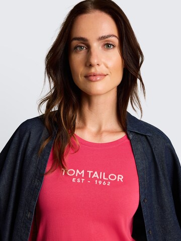 TOM TAILOR - Camiseta en rojo