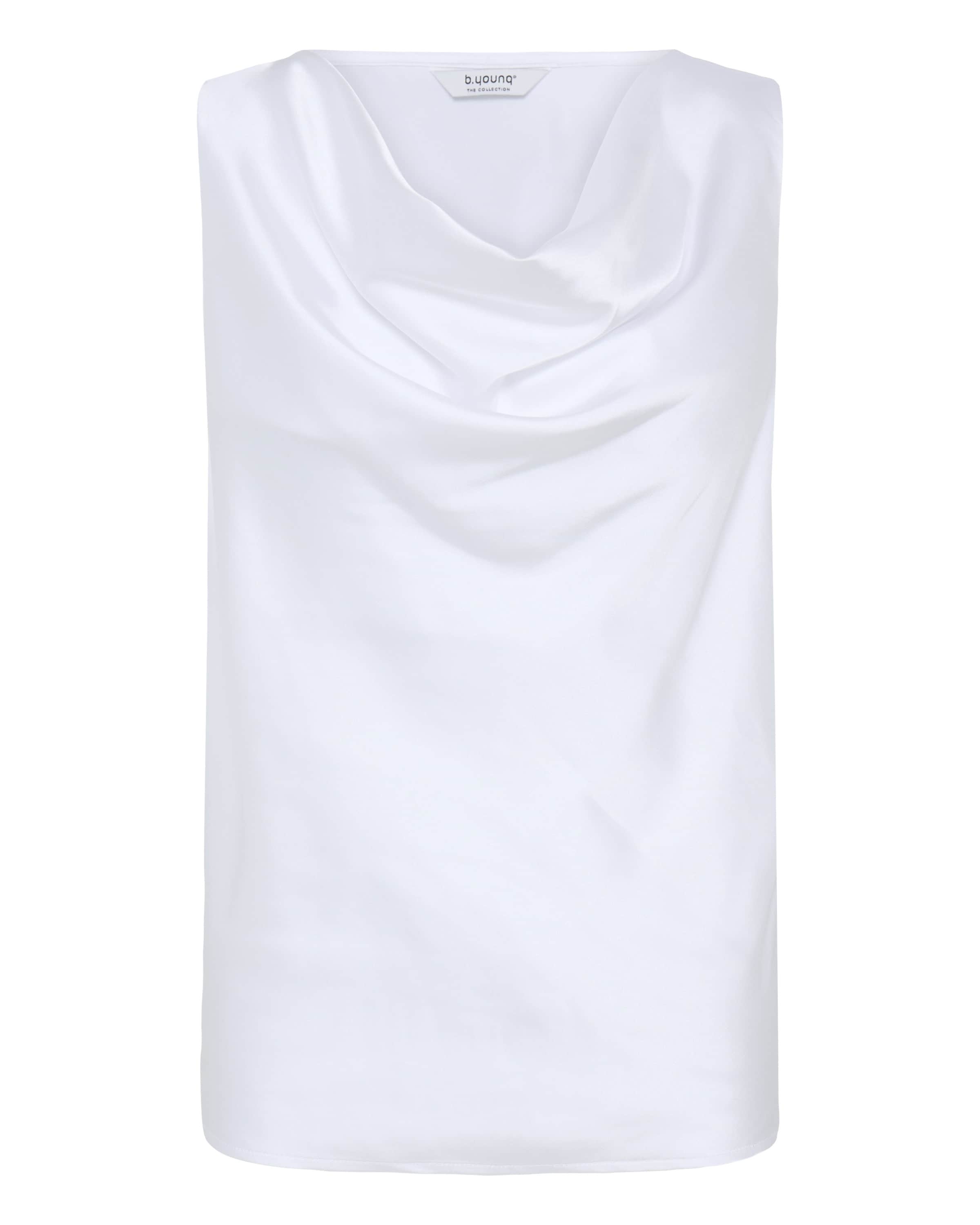 b.young - Top 'Fairchild' em branco: frente