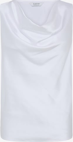 b.young - Top 'Fairchild' em branco: frente