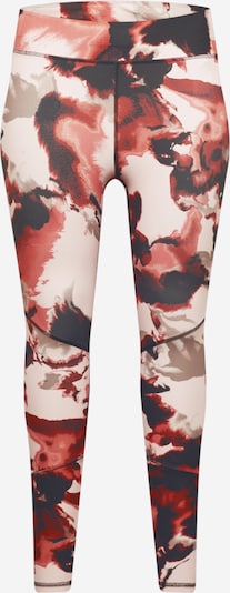 Only Play Curvy Sporthose ''ONPJABINA' in pink / rot / schwarz, Produktansicht