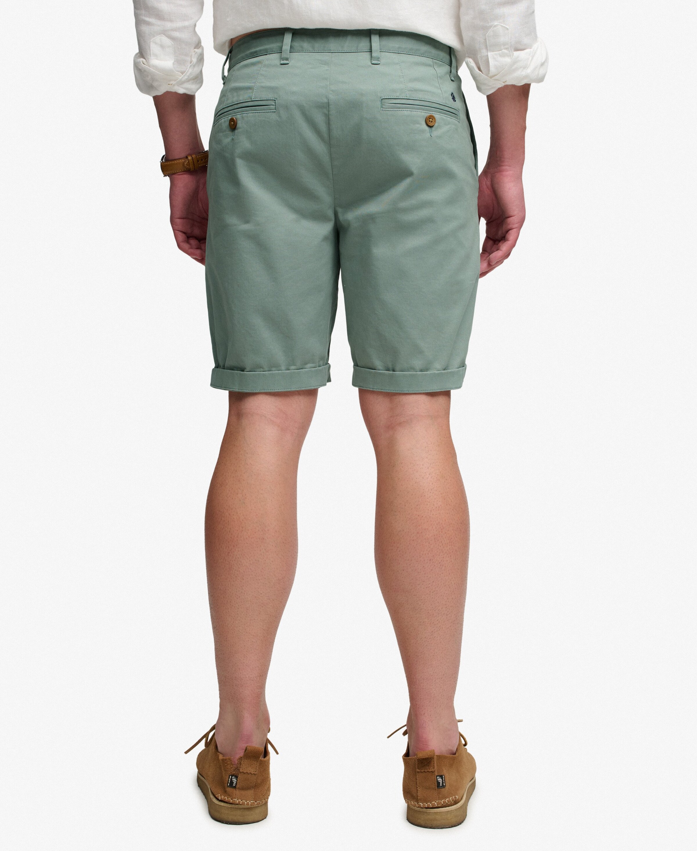 Superdry & Co Slimfit Chino in Groen