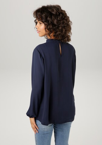 Aniston CASUAL Bluse in Blau
