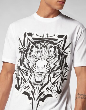 Plein Sport Shirt 'Thunder Tiger' in White