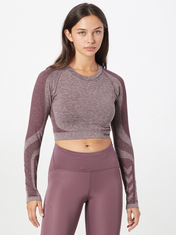 Hummel Funktionsbluse 'KADY SEAMLESS' i lilla: forside