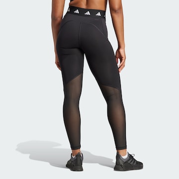 ADIDAS PERFORMANCE Skinny Workout Pants 'Techfit Stash Pocket Full-length' in Black